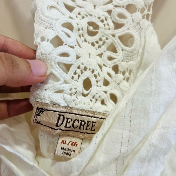 White cotton dress - Picture 6 of 9